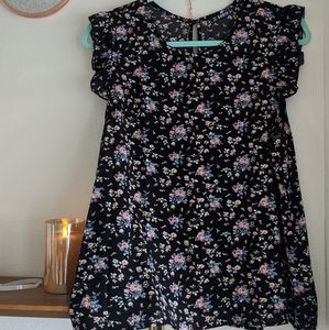 🌻 3 for 10 Shein Floral Blouse